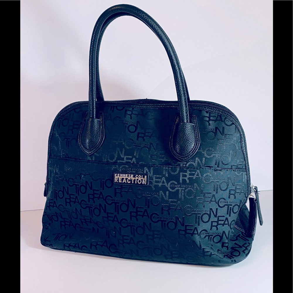 Kenneth Cole Reaction Black Satchel Travel Bag